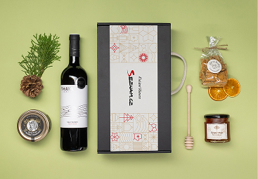 Krabička s firemním potiskem