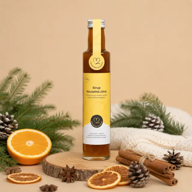 Charitativní sirup Kouzelná zima 250ml